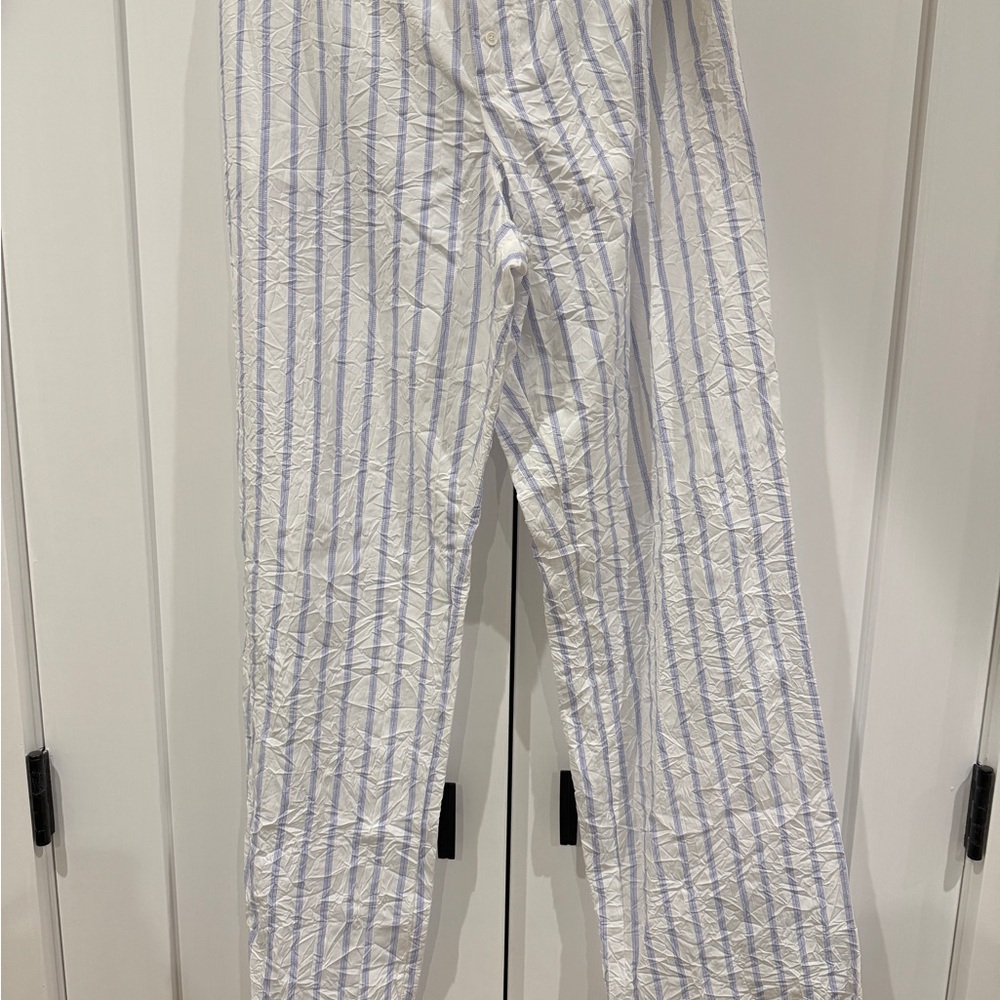 ZARA Contrast Striped Pajama Pant